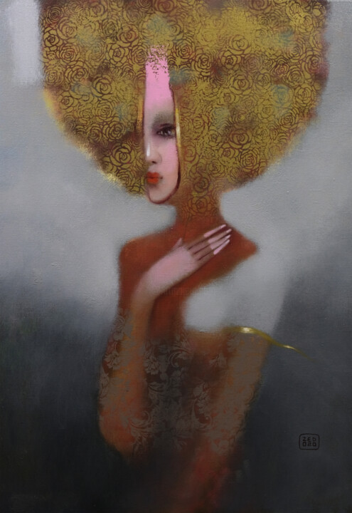 Неуверенность 绘画, 39.4x27.6 in