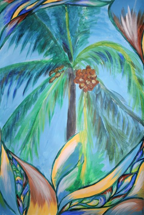 Painting,  27.6x19.7 in 