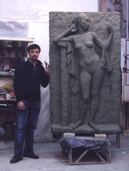 Sculpture titled "Relief" by Alexey Kriventsov, Original Artwork