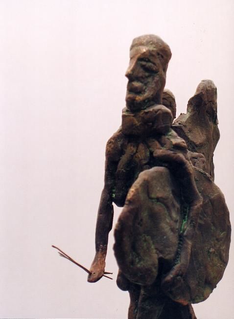 Γλυπτική με τίτλο "Fragment of painter…" από Alexey Kriventsov, Αυθεντικά έργα τέχνης