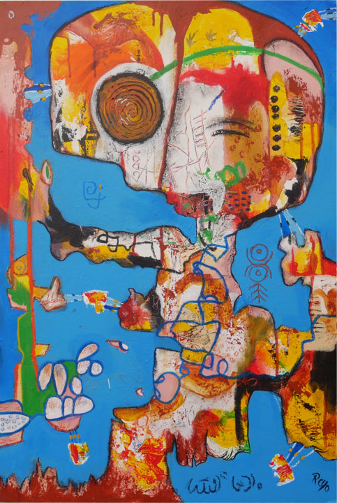 Sans titre 270321 绘画, 29.5x19.7 in