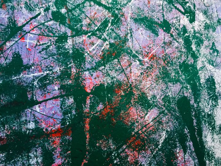 Red through green 绘画