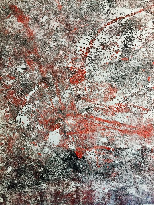Red movement 绘画