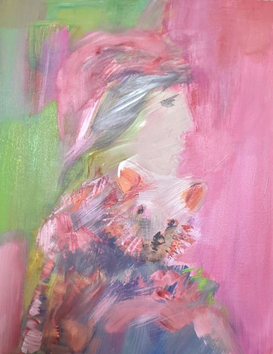 Hilda 绘画, 20x16 in