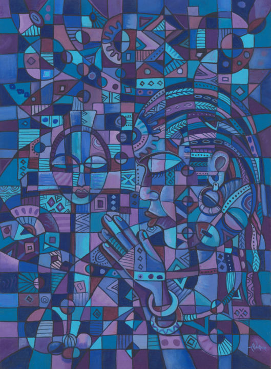绘画,  27.2x19.7 in 