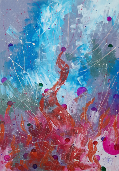 绘画,  27.6x19.7 in 
