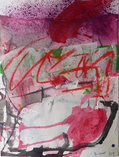Peinture intitulée "Graph3" par Joël Duprat, Œuvre d'art originale, Acrylique