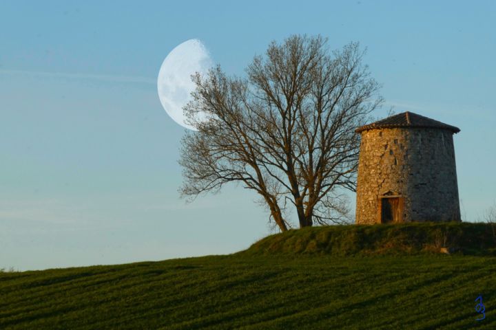 Photography titled "Petit moulin 2" by Imagelys Photographie, Original Artwork, Digital Photography