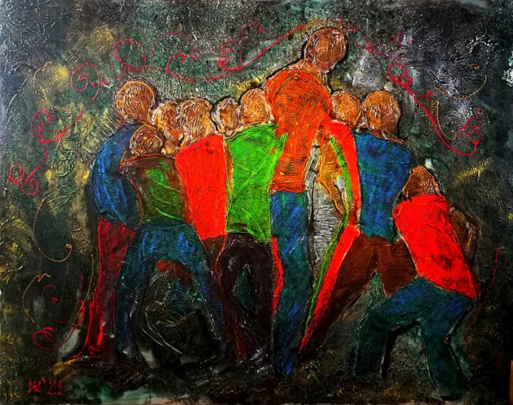绘画,  31.5x39.4 in 