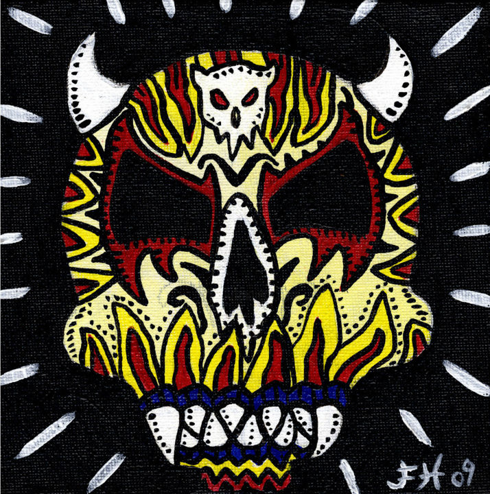绘画,  5.9x5.9 in 