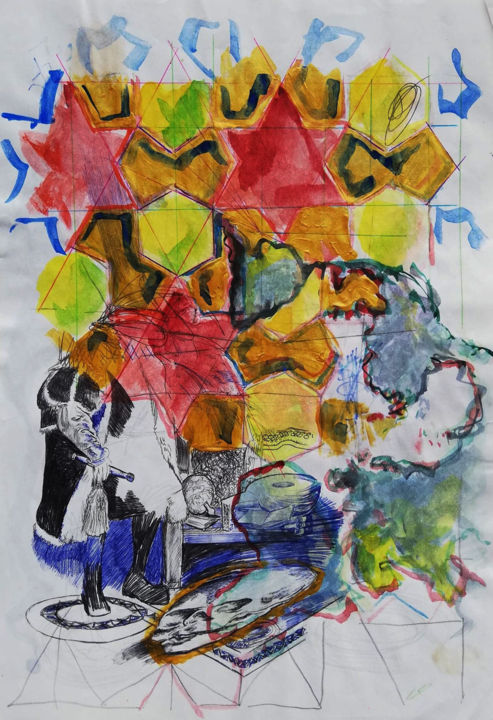Arrangement 图画, 11.7x8.3 in