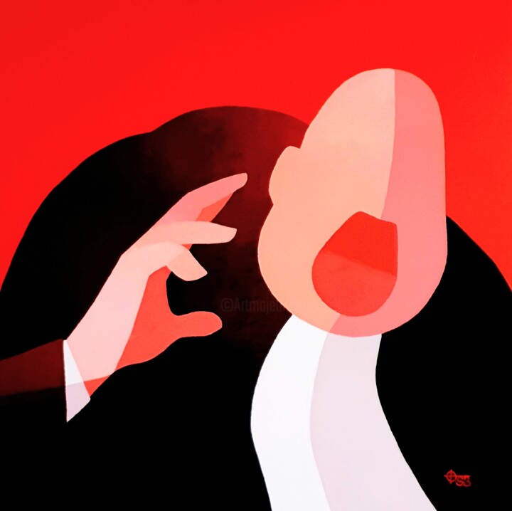 ACCESSORIUM SEQUITUR PRINCIPALE 绘画, 39.4x39.4 in