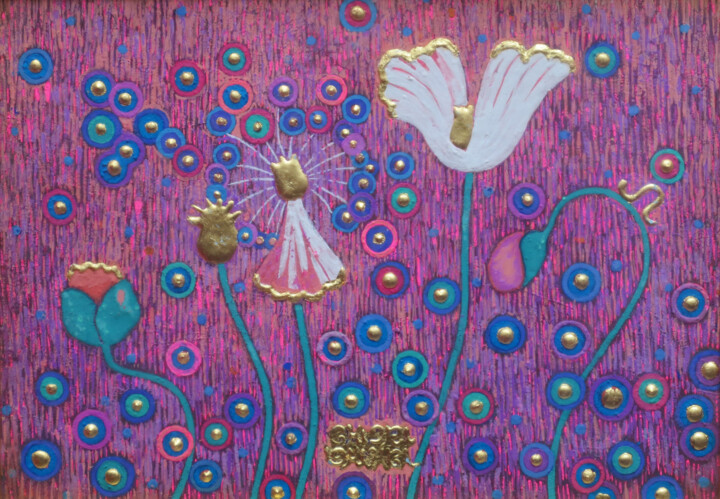 CIEL ROSE 绘画, 9.5x13.1 in
