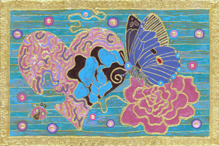 绘画,  9.5x13.1 in 