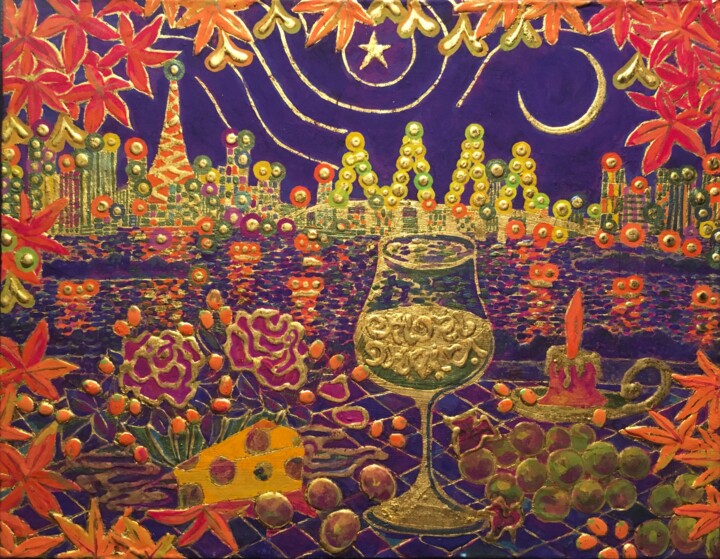 绘画,  15x17.9 in 
