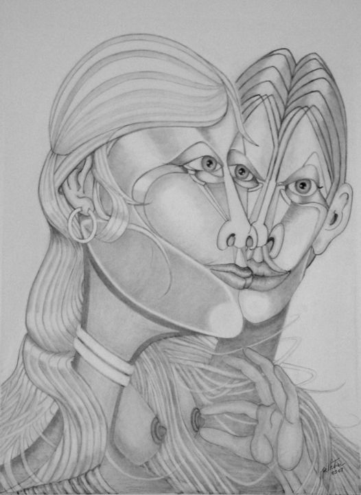 Les snobs 图画, 19.5x15.6 in