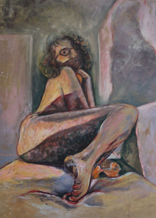 Enigmatic Desire 绘画, 34.7x23.6 in