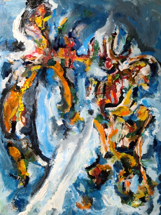 Ressurection Sunday (2,2021) 绘画, 28x22 in