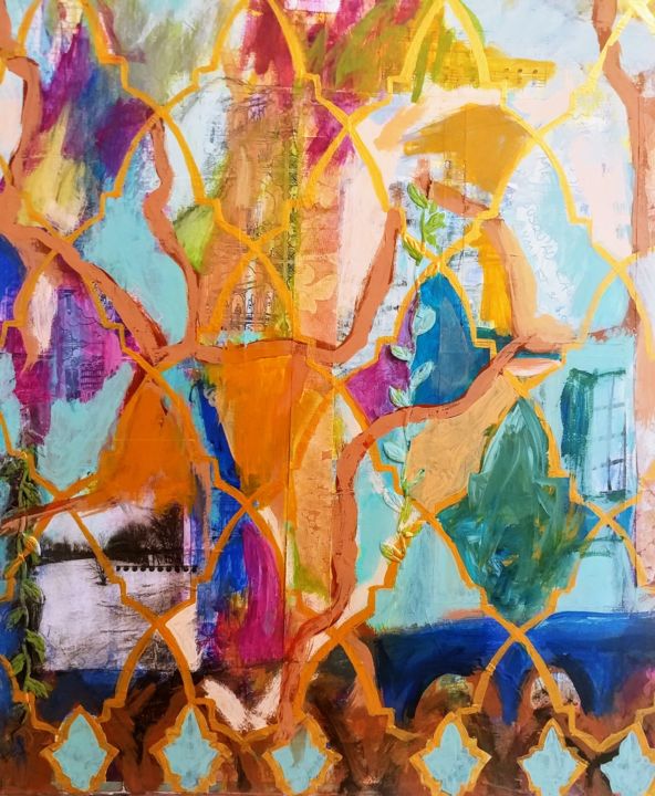 Bagdad 绘画, 20x16 in