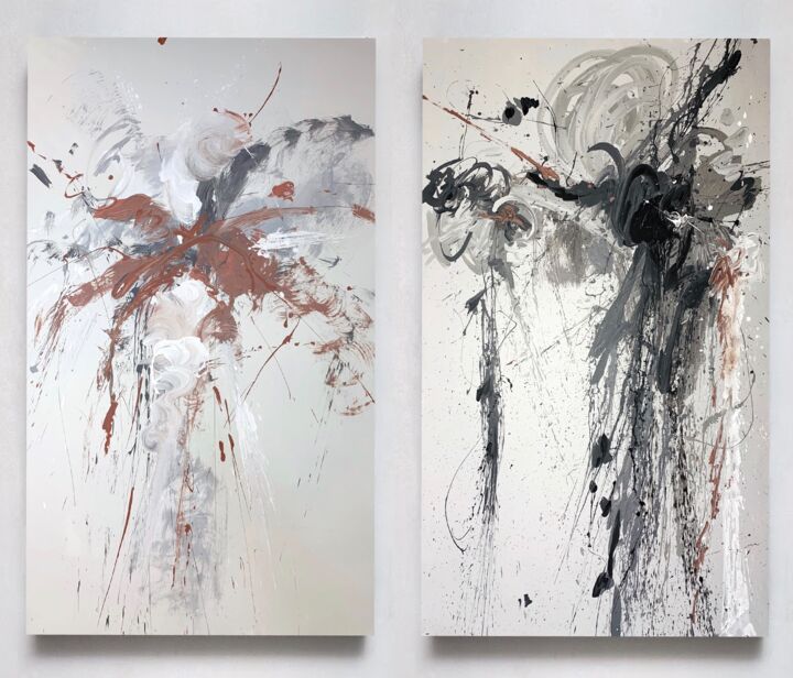 Color 68 绘画, 78.7x94.5 in