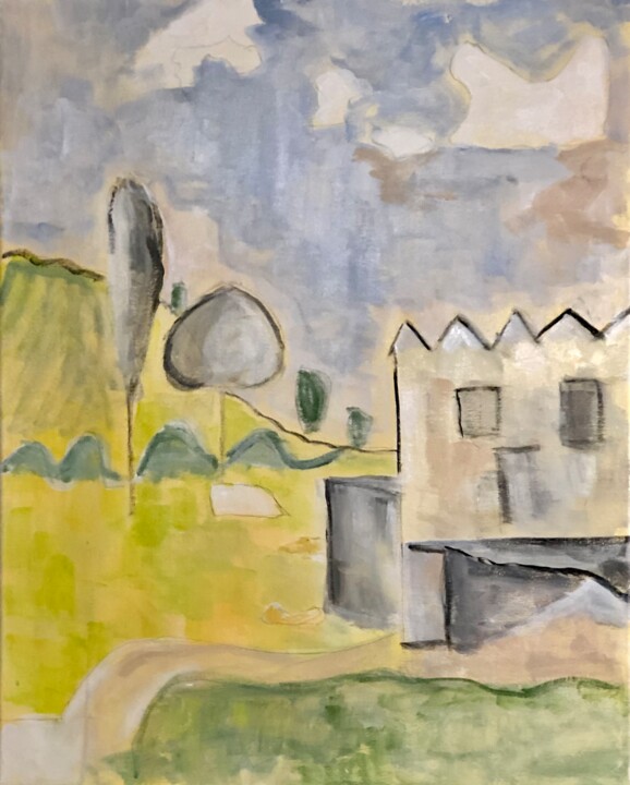 Villa 绘画, 20x16 in