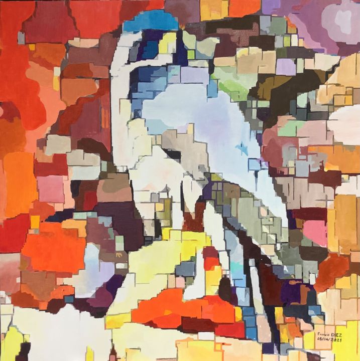 绘画,  31.5x31.5 in 