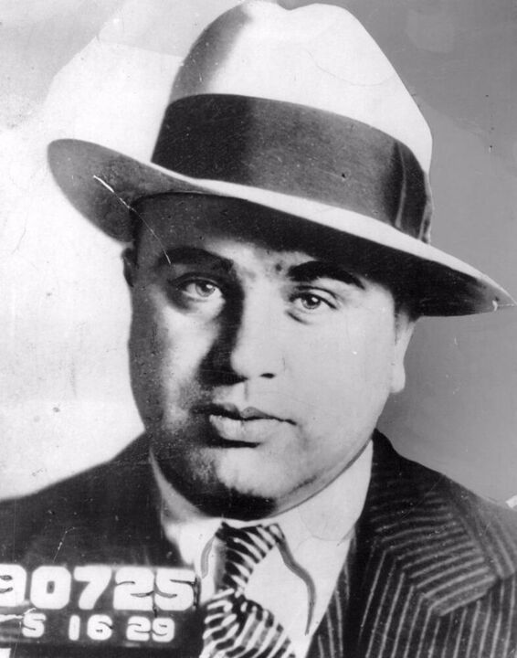Al Capone Mug Shot 摄影