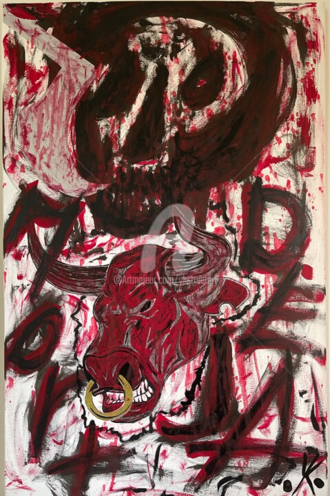 La mort du toréador 绘画, 45.3x29.5 in
