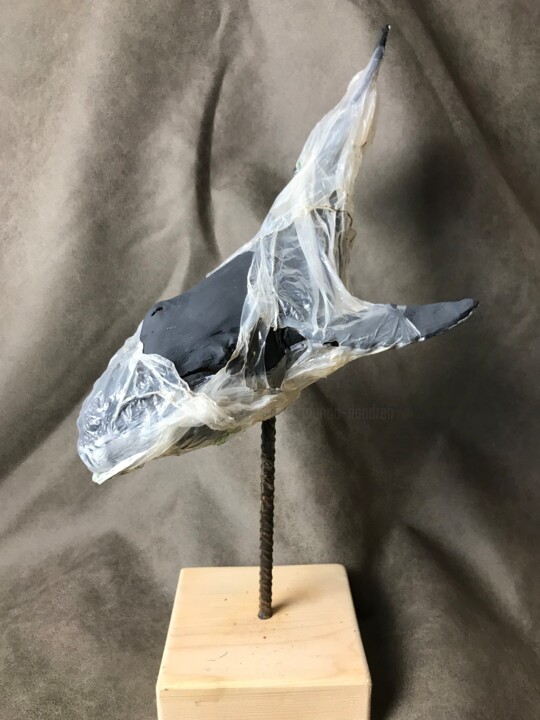雕塑,  15.8x7.5 in 