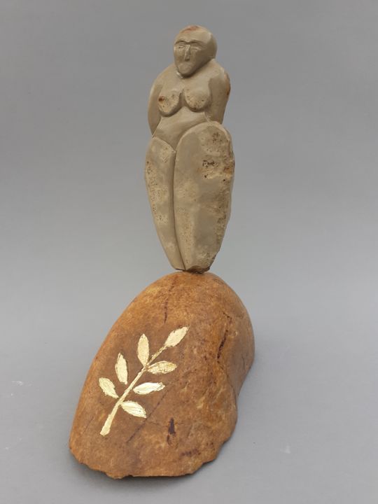 雕塑,  8.7x3.2 in 