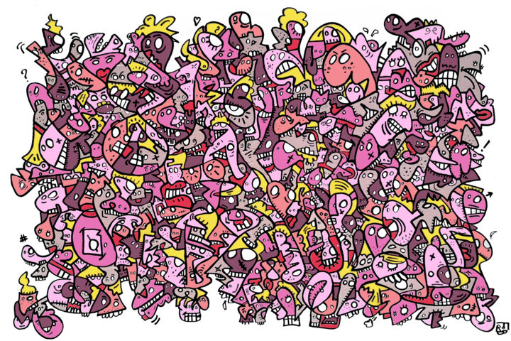绘画,  29.5x45.3 in 