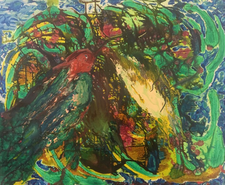 绘画,  31.9x39.4 in 