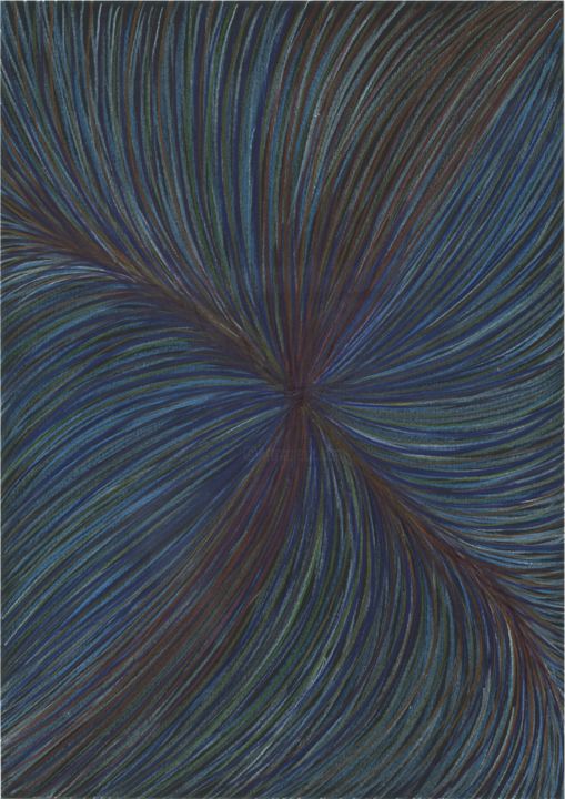 Drawing titled "Impulse | Number 8" by Ivan Klymenko, Original Artwork, Pencil
