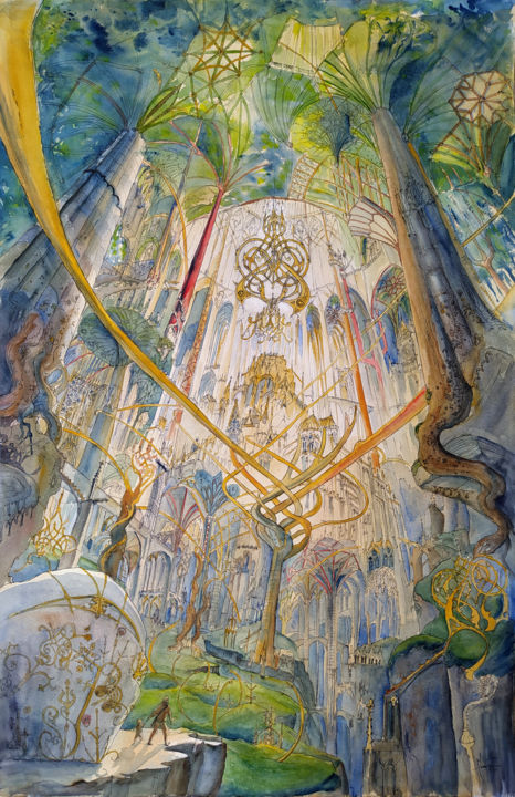 Parcours 绘画, 46.1x29.5 in