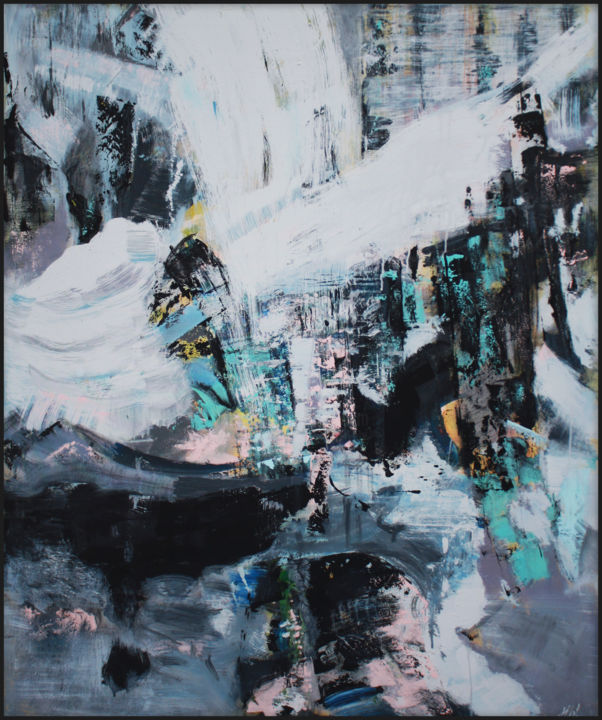Nowy York 绘画, 47.2x39.4 in