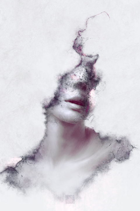 Digital Arts titled "Hibernation." by Maksim Krapht, Original Artwork, Digital Painting