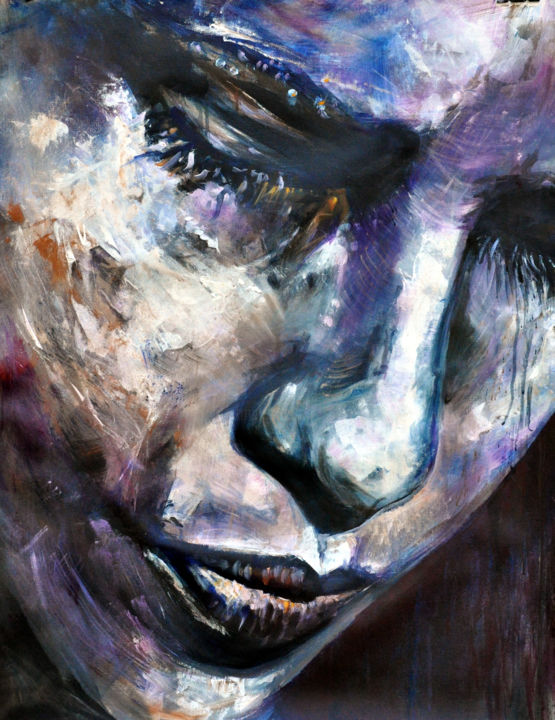 Without words 绘画, 31.9x24.8 in