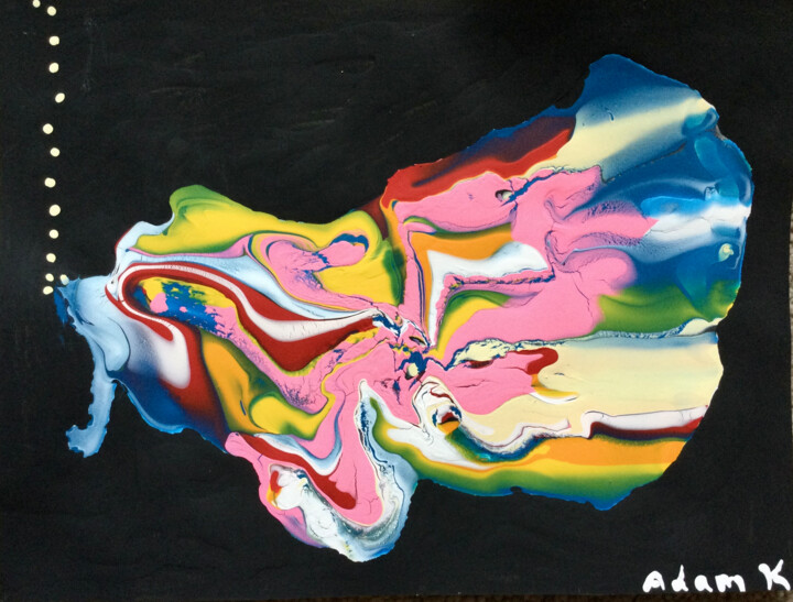 Alternate spectrum of light 绘画, 9x12 in