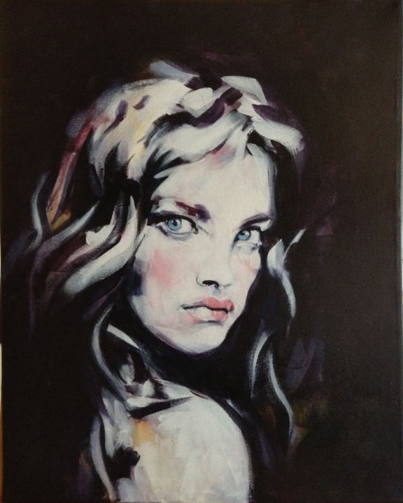 Lolita 绘画, 19.7x15.8 in