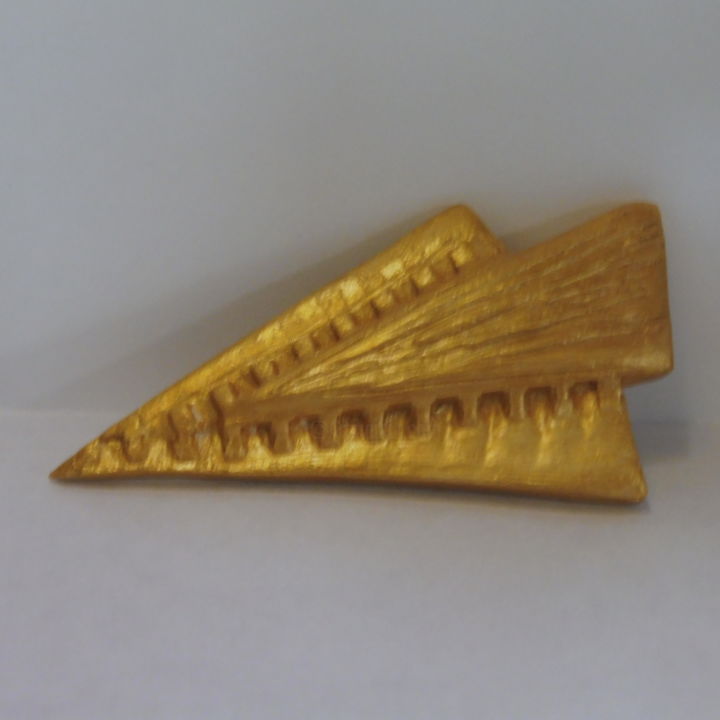 Architectonie, sculpture portable, série "trésors" 设计, 1.4x2.6 in