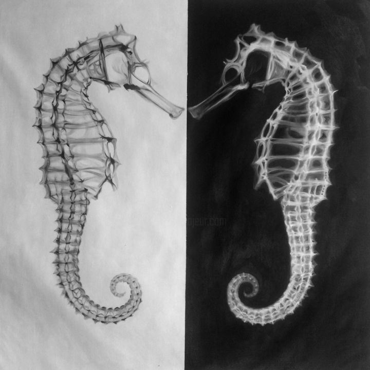 "Incipient Kiss" başlıklı Tablo Ross Van Gogh tarafından, Orijinal sanat, Petrol