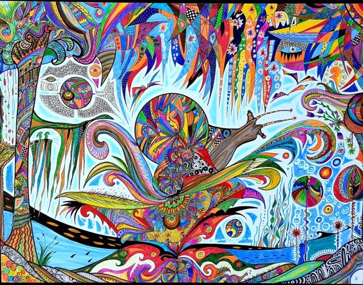 L'ex-cargot 图画, 19.7x25.6 in