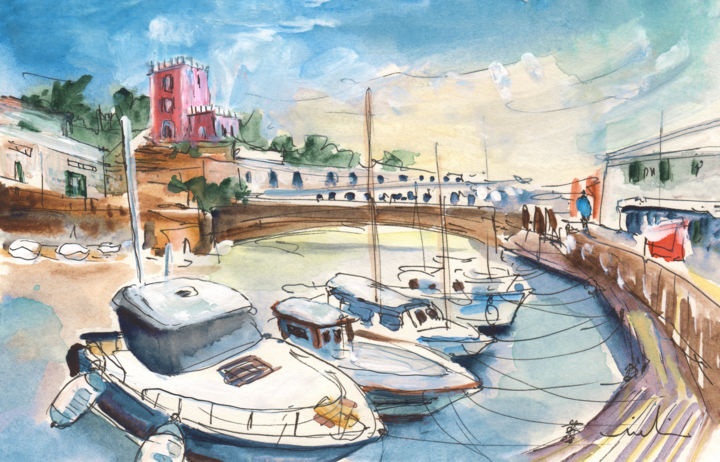 Citadel Of Minorca 01 绘画, 5.1x8.3 in