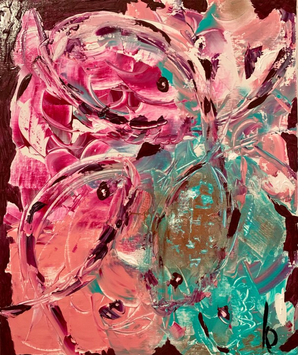 Kiss 绘画, 24x19.7 in