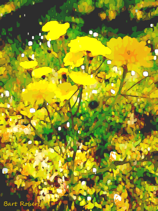 Fiore giallo 数字艺术