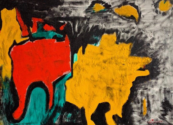Hope and Faith 绘画, 31.5x43.3 in