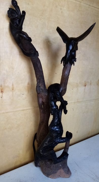 雕塑,  32x14 in 