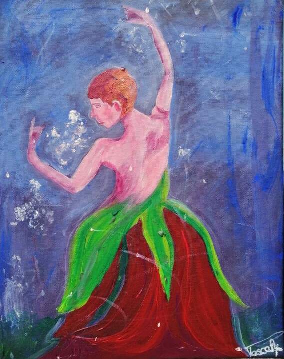 Danser encore 绘画, 15.8x11.8 in