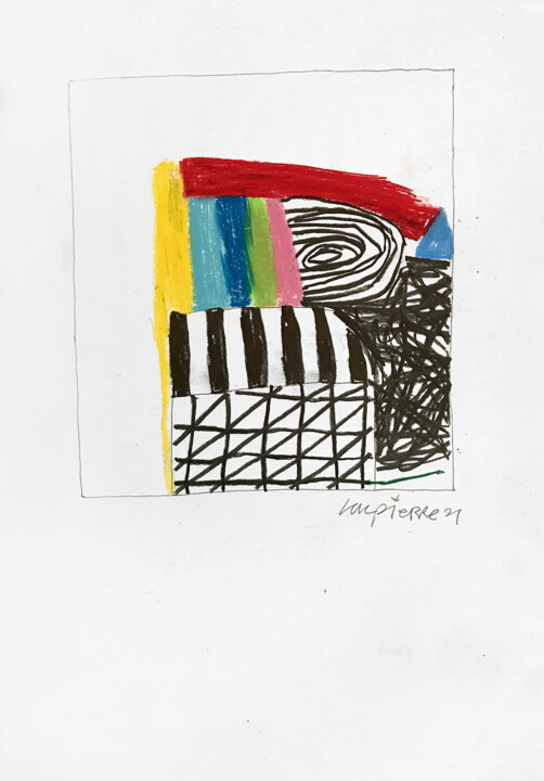 Dessin intitulée "SKETCHBOOK" par Luc Pierre, Œuvre d'art originale, Pastel