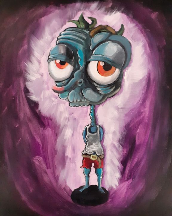 James et La Débauche 绘画, 19.7x15.8 in